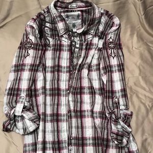 New without tag Roar western shirt XL